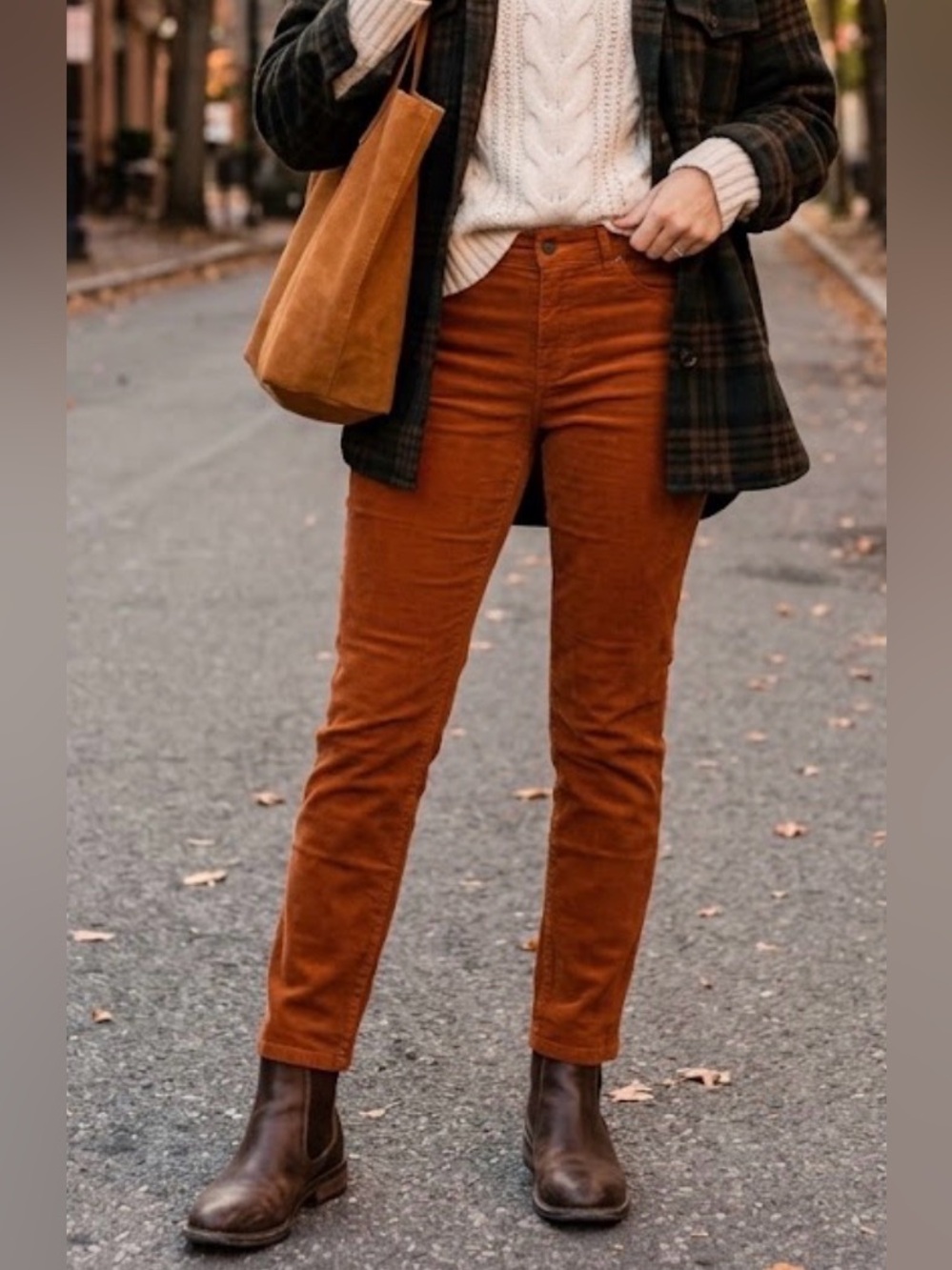 ModCloth Teaching Ease Corduroy Skinny Jeans